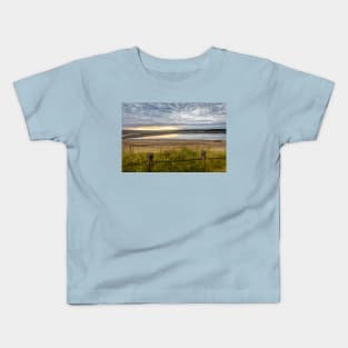 Early Morning at Great Salt Plains Lake Oklahoma Kids T-Shirt